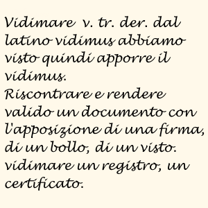 Chiedere la vidimazione dei registri dell'associazione