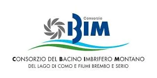 Logo consorzio del bacino imbrifero montano del lago di Como con il Brembo e il Serio