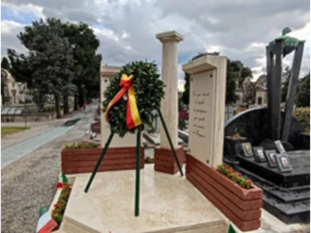 Tomba Partigiani al cimitero
